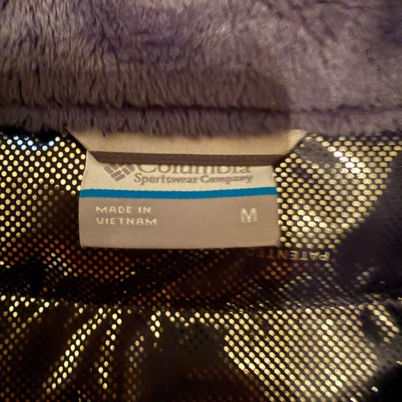 Columbia Floral Vest with Red and Navy Design - Picture 4 of 5